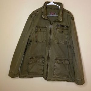 Men’s Levi Green Cargo Jacket